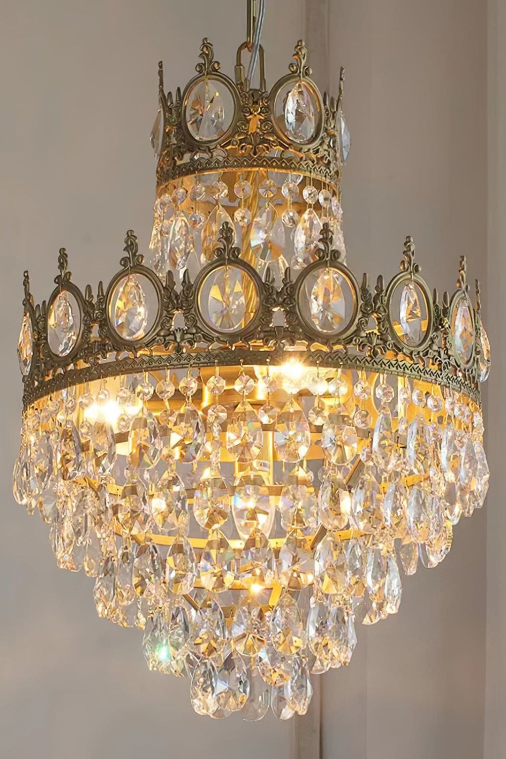 Vintage Crystal Chandeliers