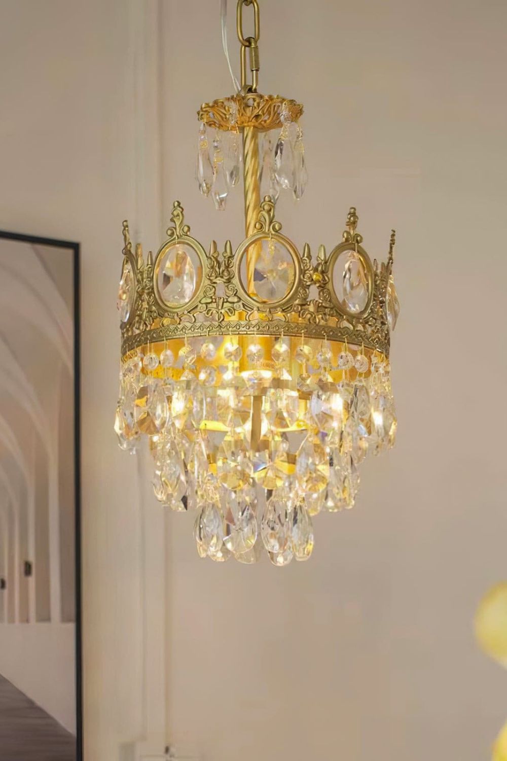 Vintage Crystal Chandeliers