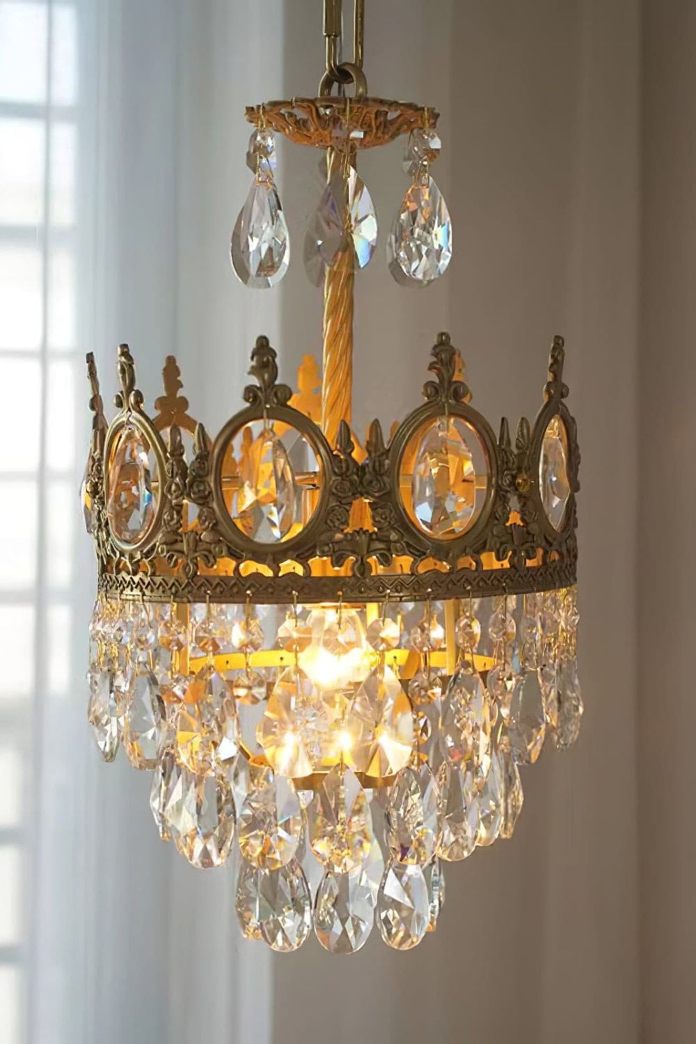 Vintage Crystal Chandeliers