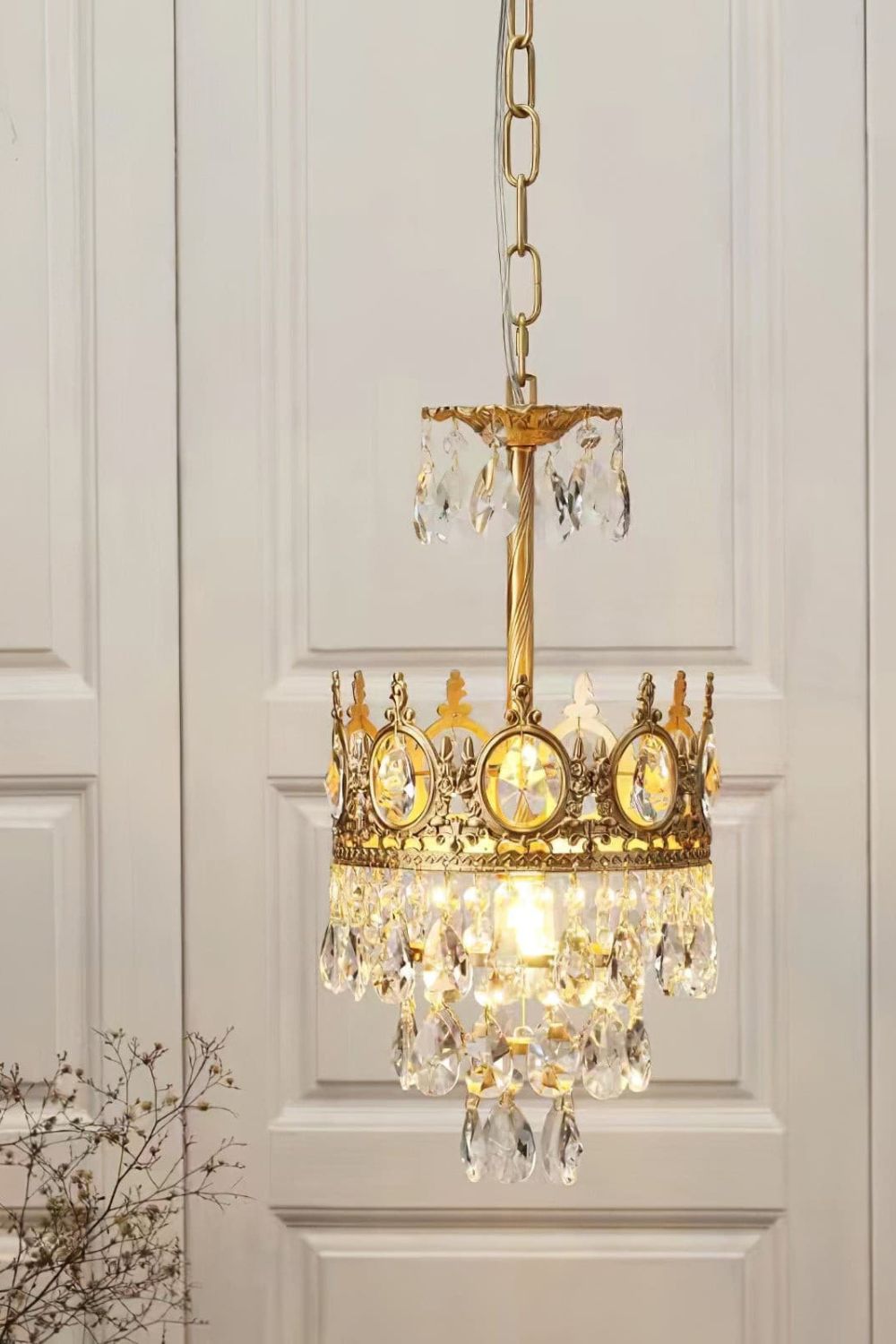 Vintage Crystal Chandeliers