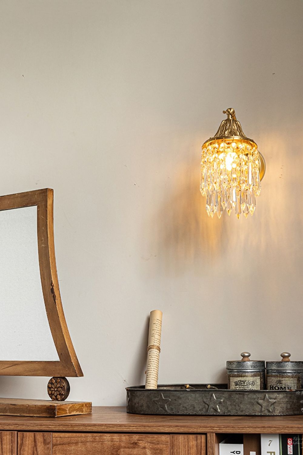 Vintage Tassel Wall Lamp