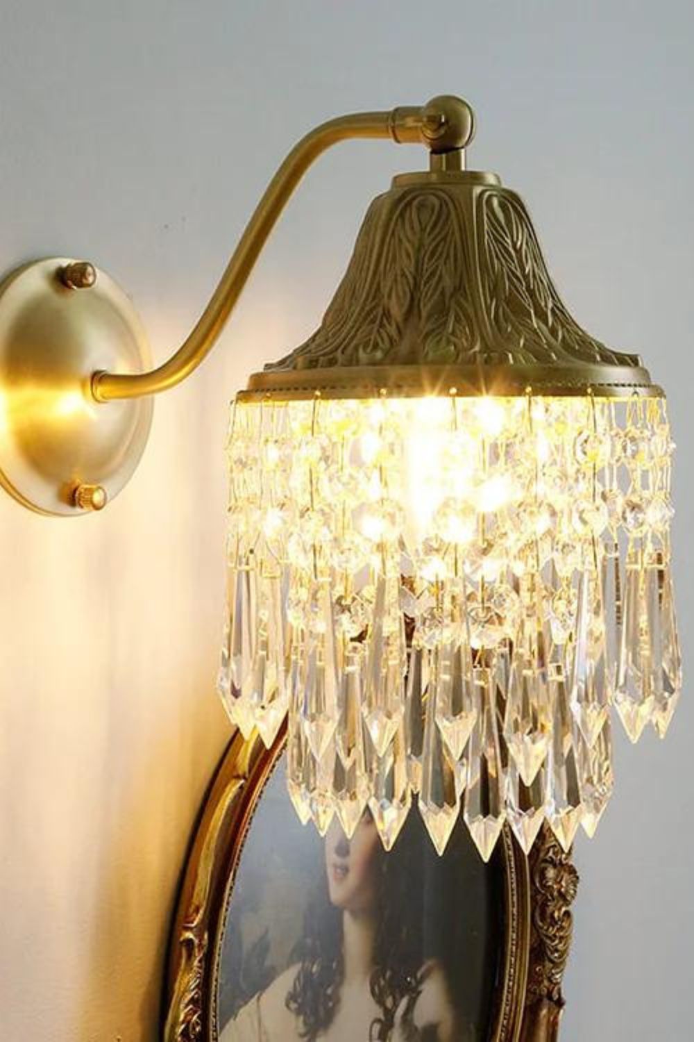 Vintage Tassel Wall Lamp