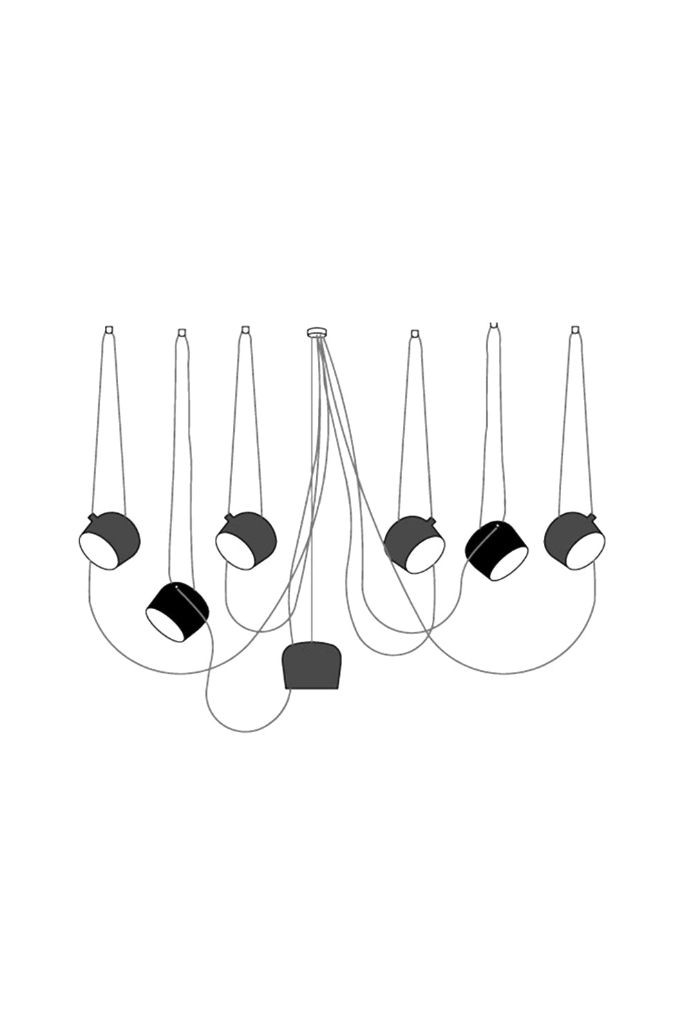 Adjustable Directional Pendant Lamp