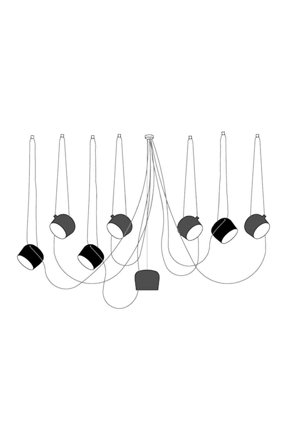 Adjustable Directional Pendant Lamp