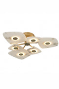 Alabaster Bloom Ceiling Light