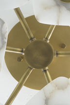 Alabaster Bloom Ceiling Light