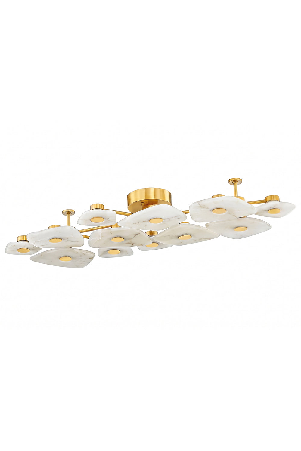 Alabaster Bloom Ceiling Light