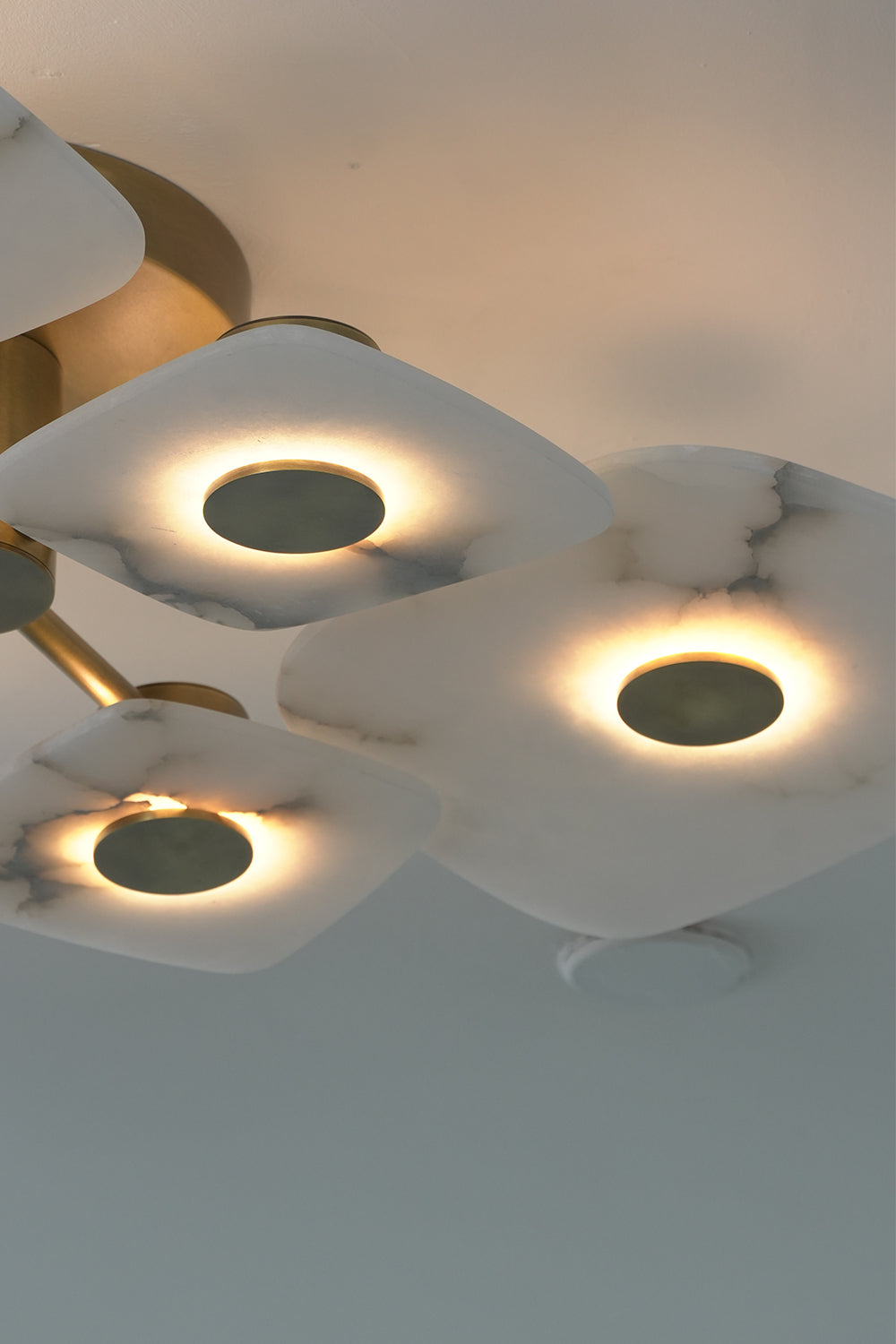 Alabaster Bloom Ceiling Light