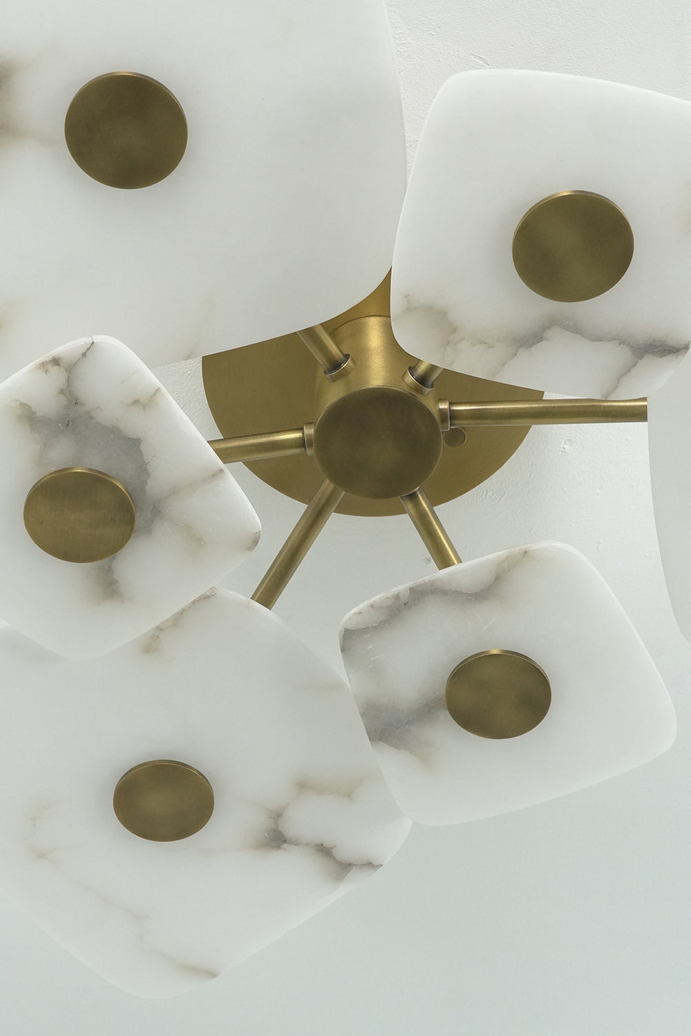 Alabaster Bloom Ceiling Light