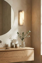 Alvia Alabaster Wall Light