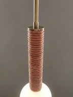 American leather Pendant Light