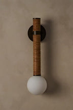 American Leather Wall Lamp