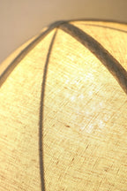 Angolo Canted Faceted Wood Table Lamp
