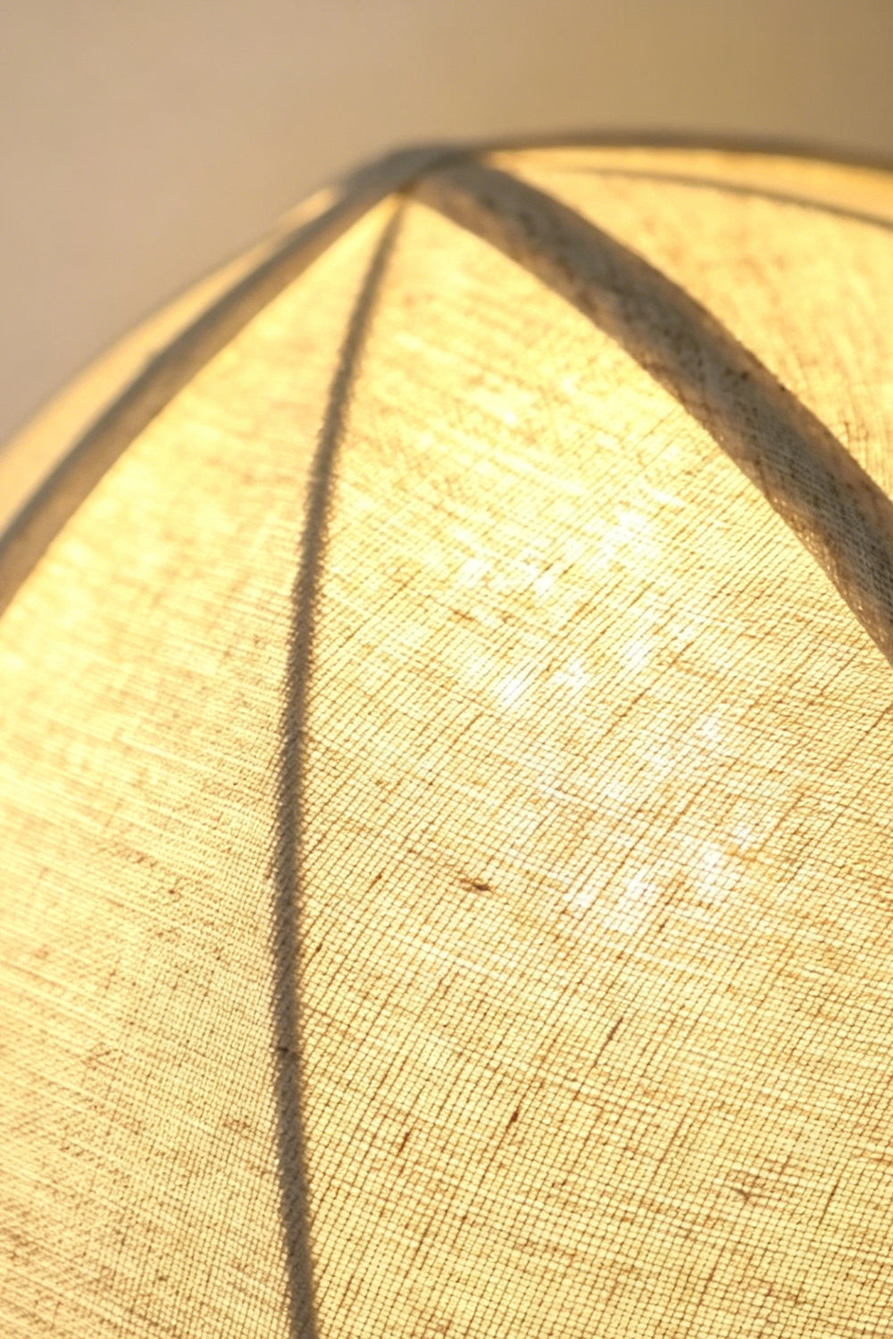 Angolo Canted Faceted Wood Table Lamp