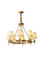 Antique Brass Chandelier