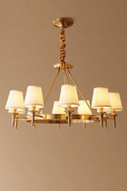 Antique Brass Chandelier
