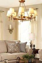 Antique Brass Chandelier