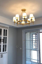 Antique Brass Chandelier