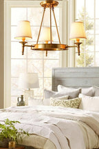 Antique Brass Chandelier