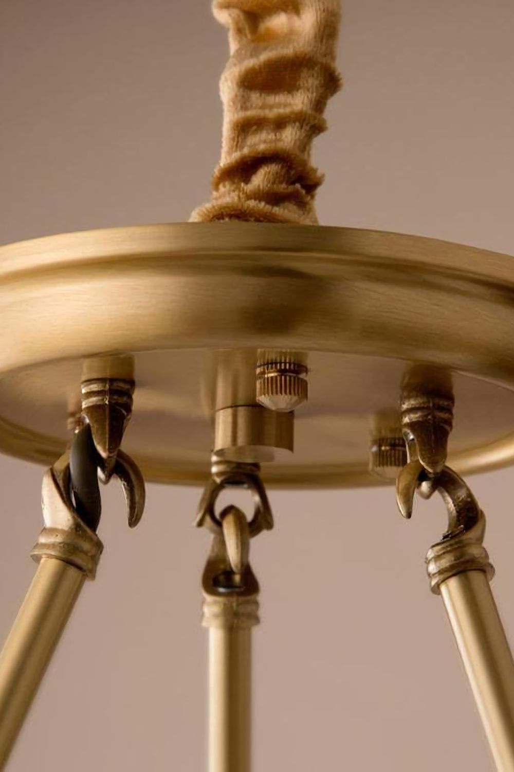 Antique Brass Chandelier