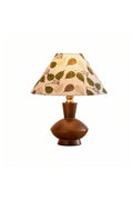 Arboreal Canopy Walnut Table Lamp