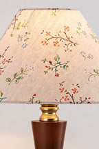 Arboreal Canopy Walnut Table Lamp