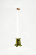 Arboreal Petal Glass Pendant Lamp