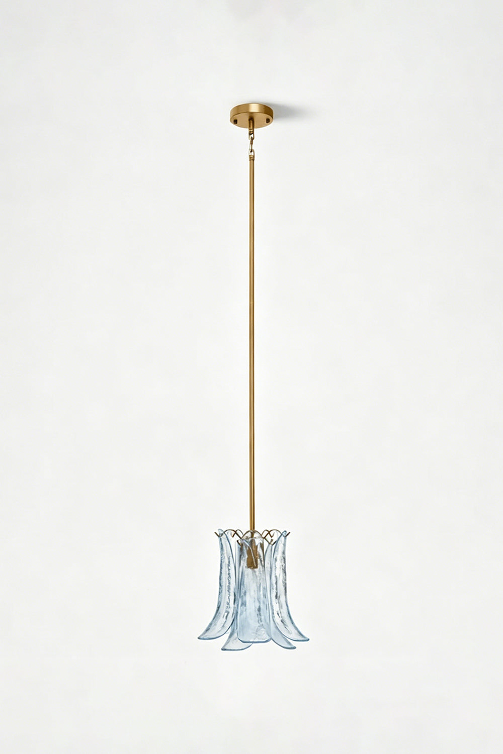 Arboreal Petal Glass Pendant Lamp