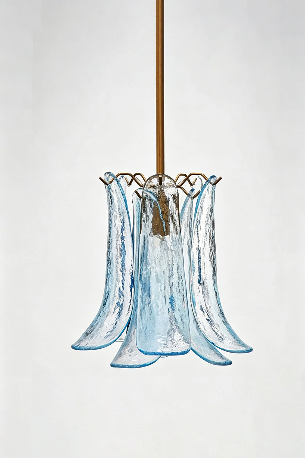 Arboreal Petal Glass Pendant Lamp