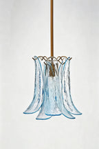 Arboreal Petal Glass Pendant Lamp