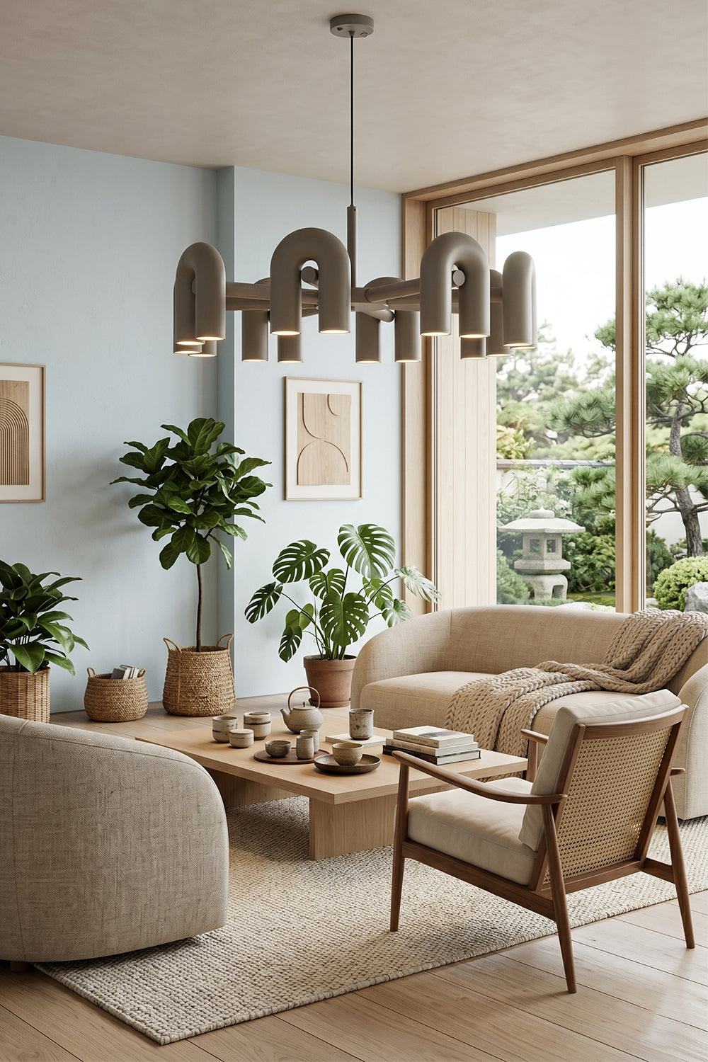 Arcade Polymer Chandelier