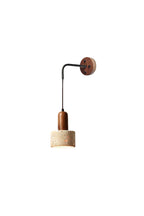 Arched Travertine Wall Light