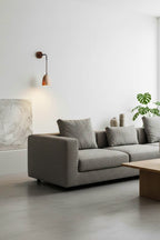 Arched Travertine Wall Light