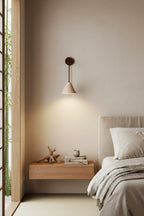 Arched Travertine Wall Light