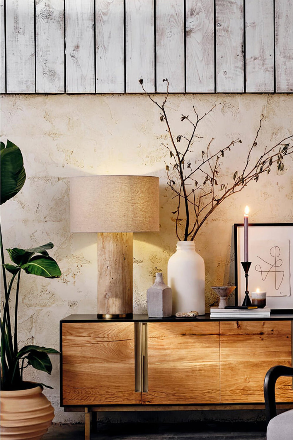 Aria Stone Table Lamp