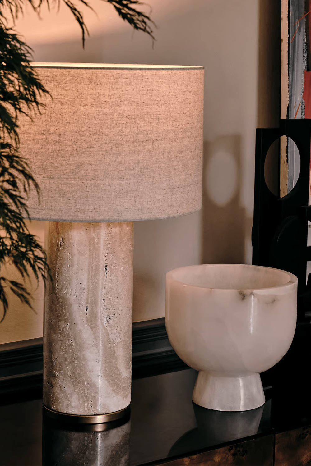 Aria Stone Table Lamp