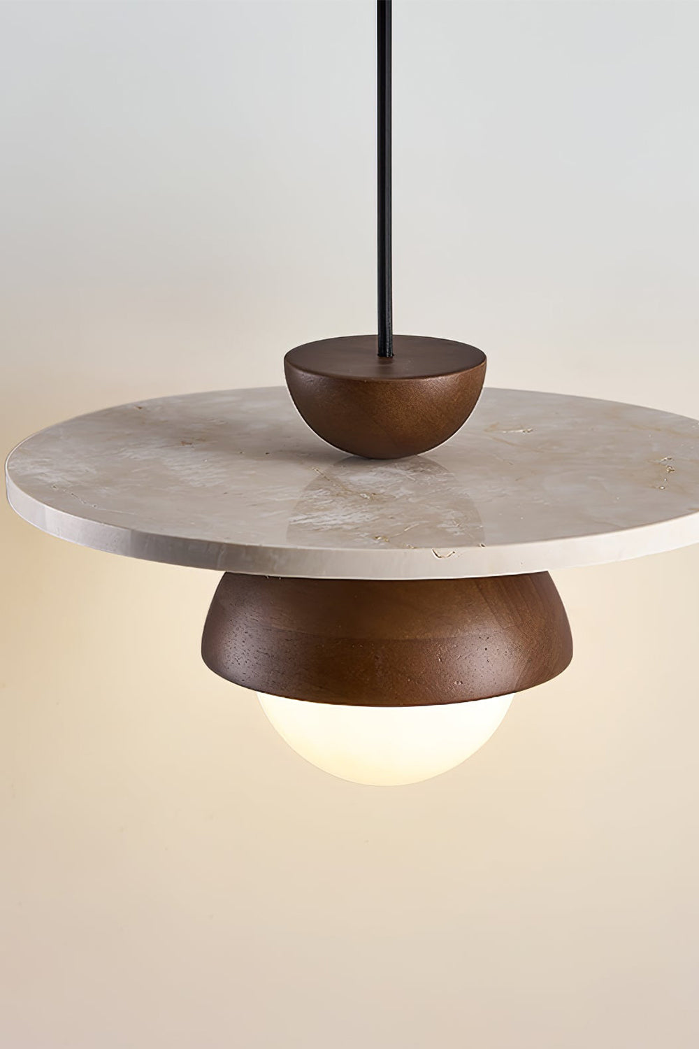 Arlo Travertine Pendant Light