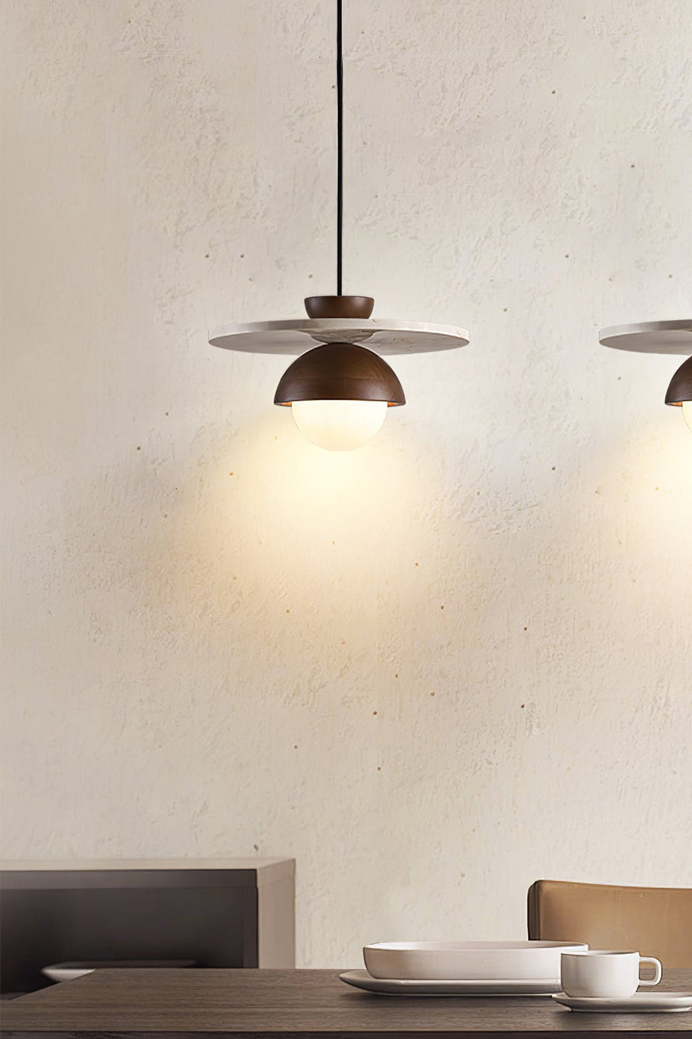 Arlo Travertine Pendant Light