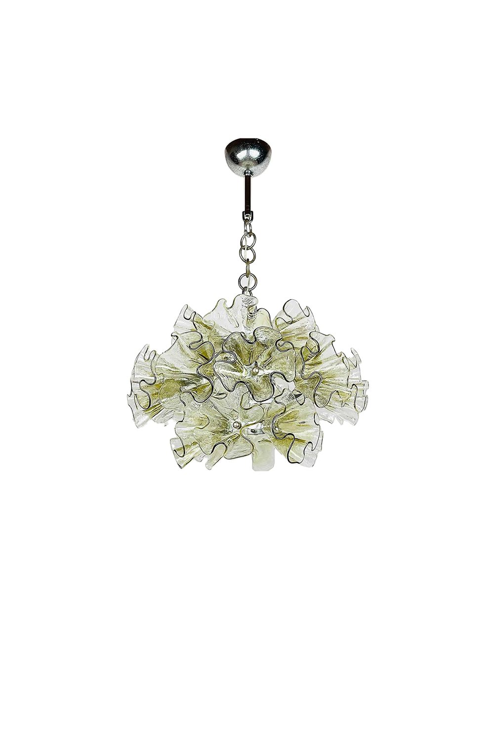 Art flower-shaped Glass Chandelier