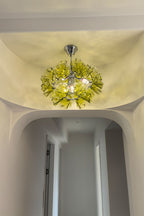Art flower-shaped Glass Chandelier
