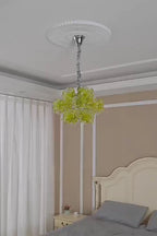 Art flower-shaped Glass Chandelier