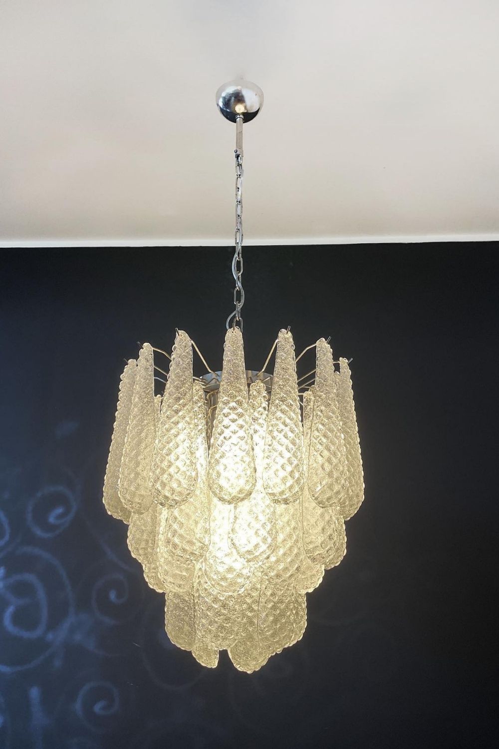 Art Glass Chandelier