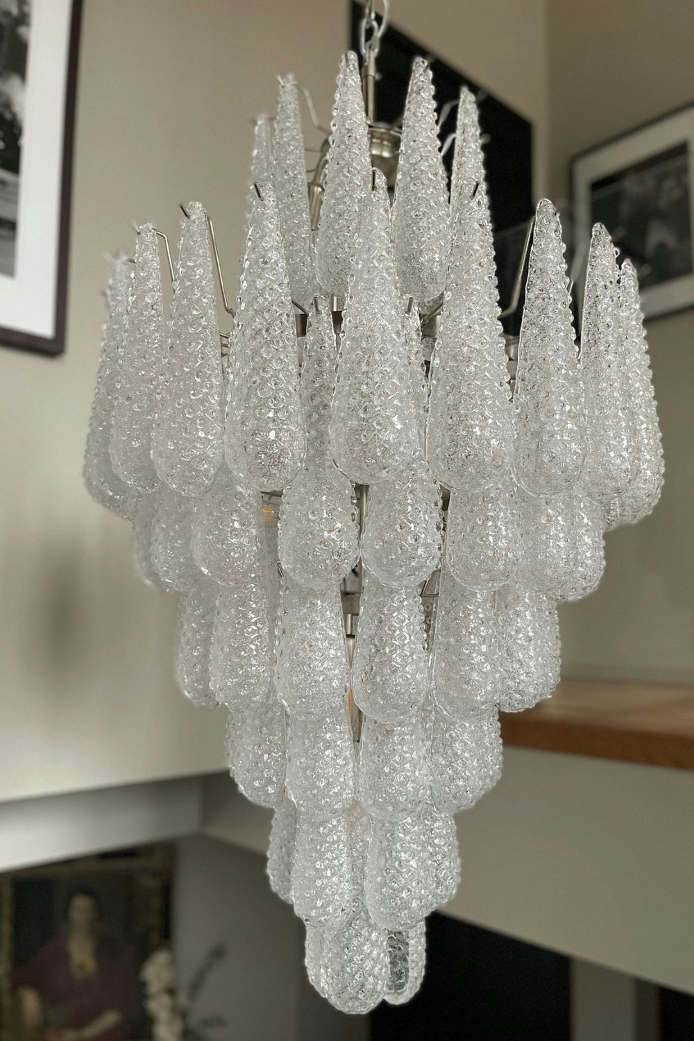 Art Glass Chandelier