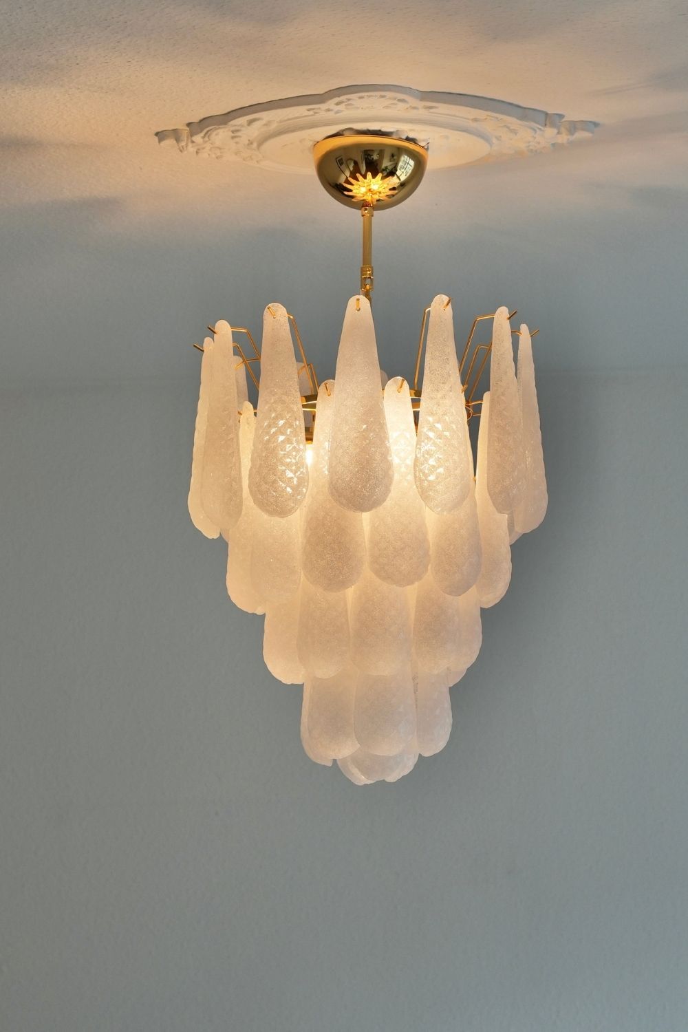 Art Glass Chandelier