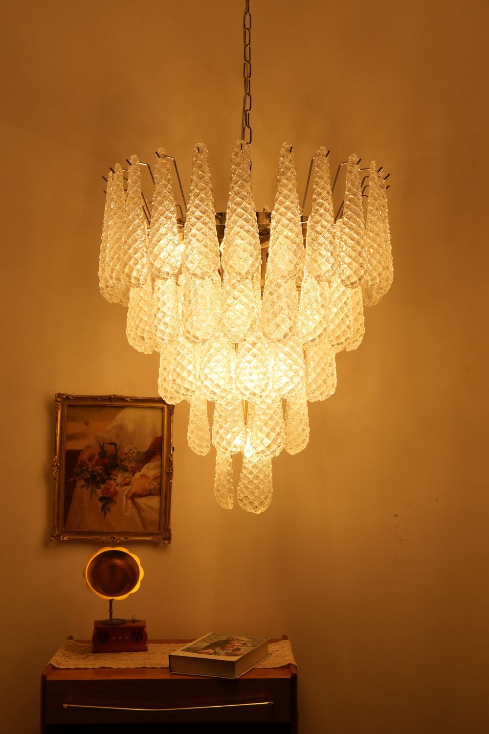 Art Glass Chandelier