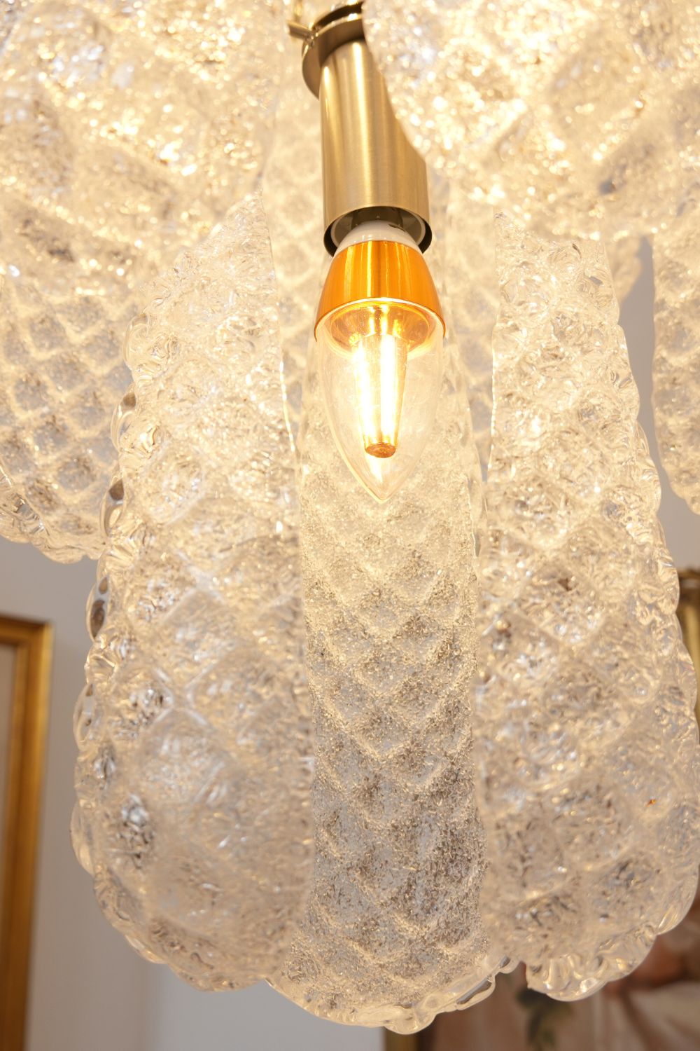 Art Glass Chandelier