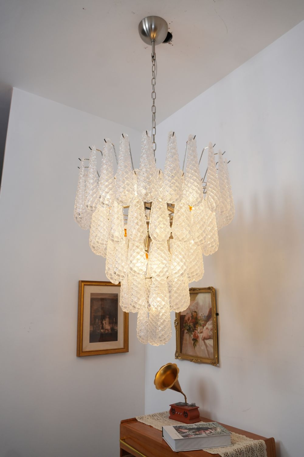 Art Glass Chandelier