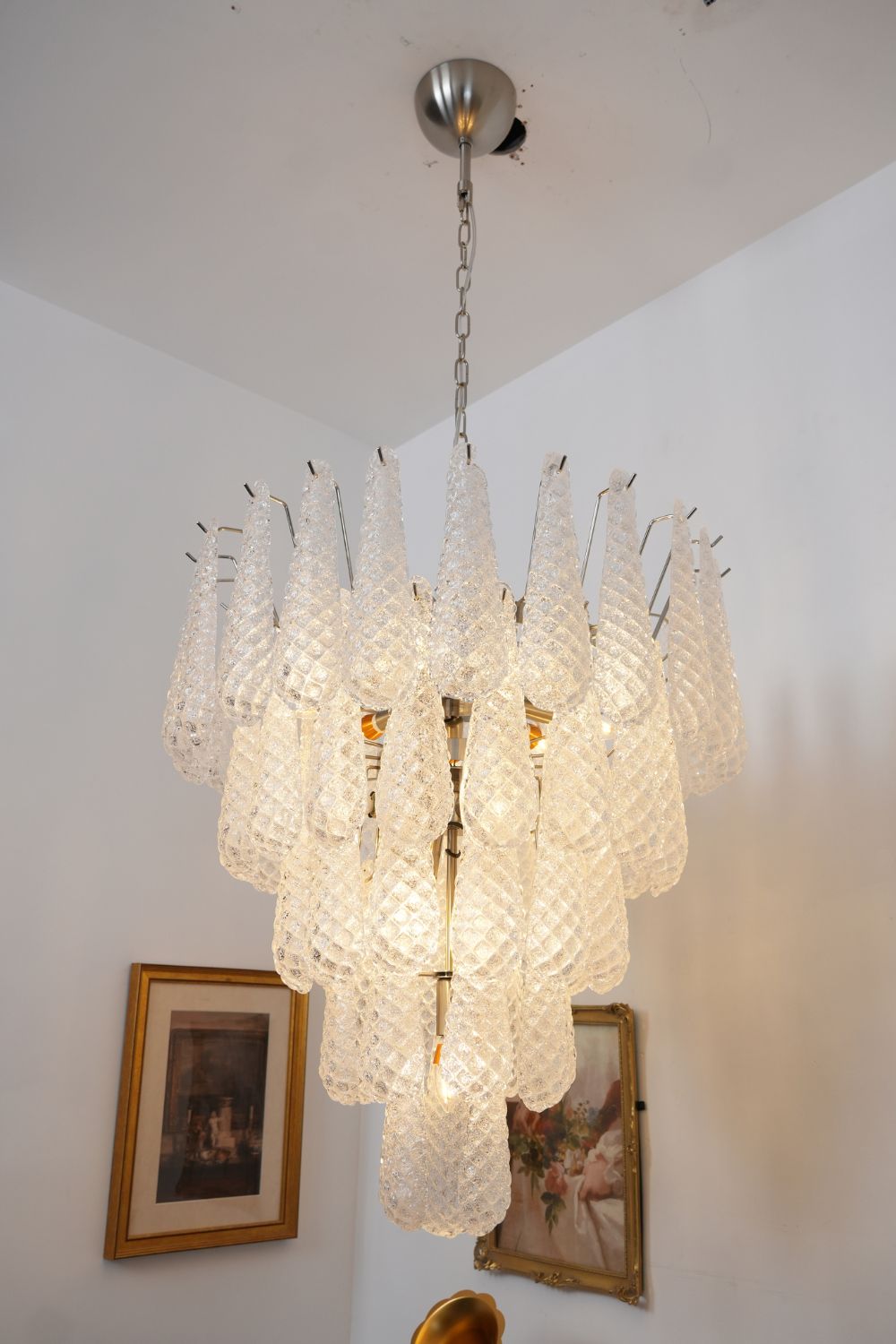 Art Glass Chandelier