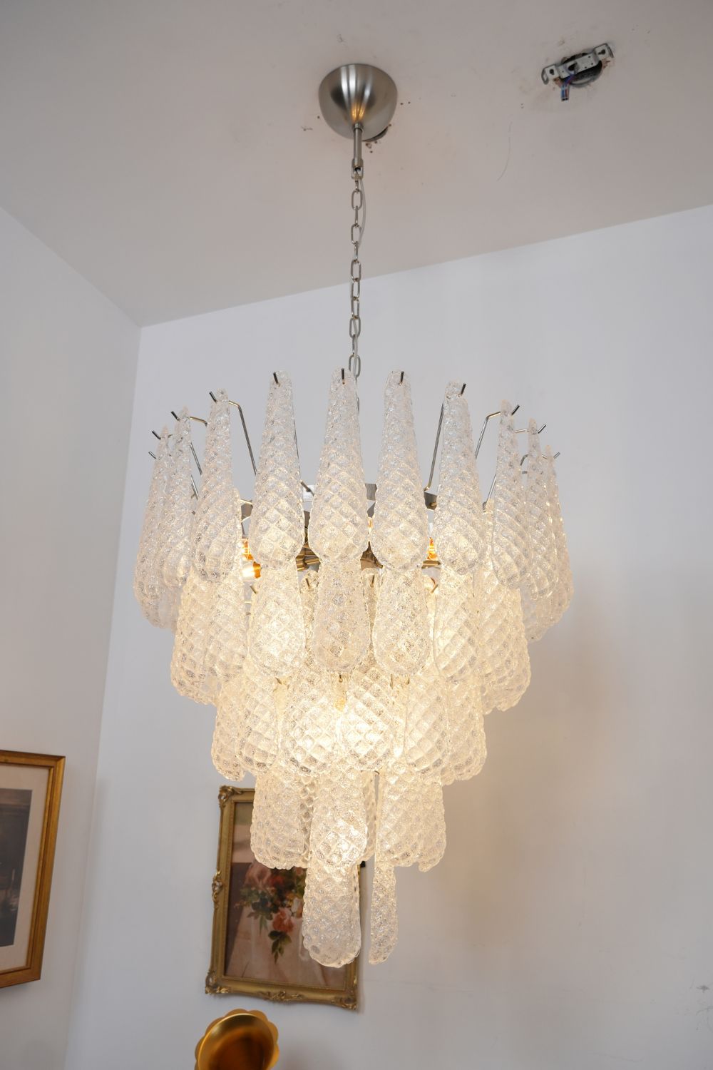 Art Glass Chandelier