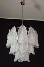 Art Glass Leaf Chandelier